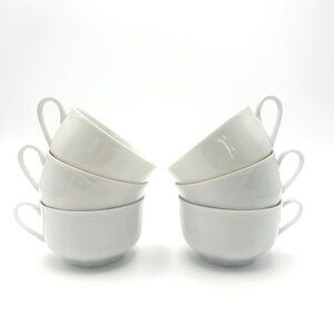 6 Antique Teacups with Elegant Ranson Pattern from Thomas Germany Replacements